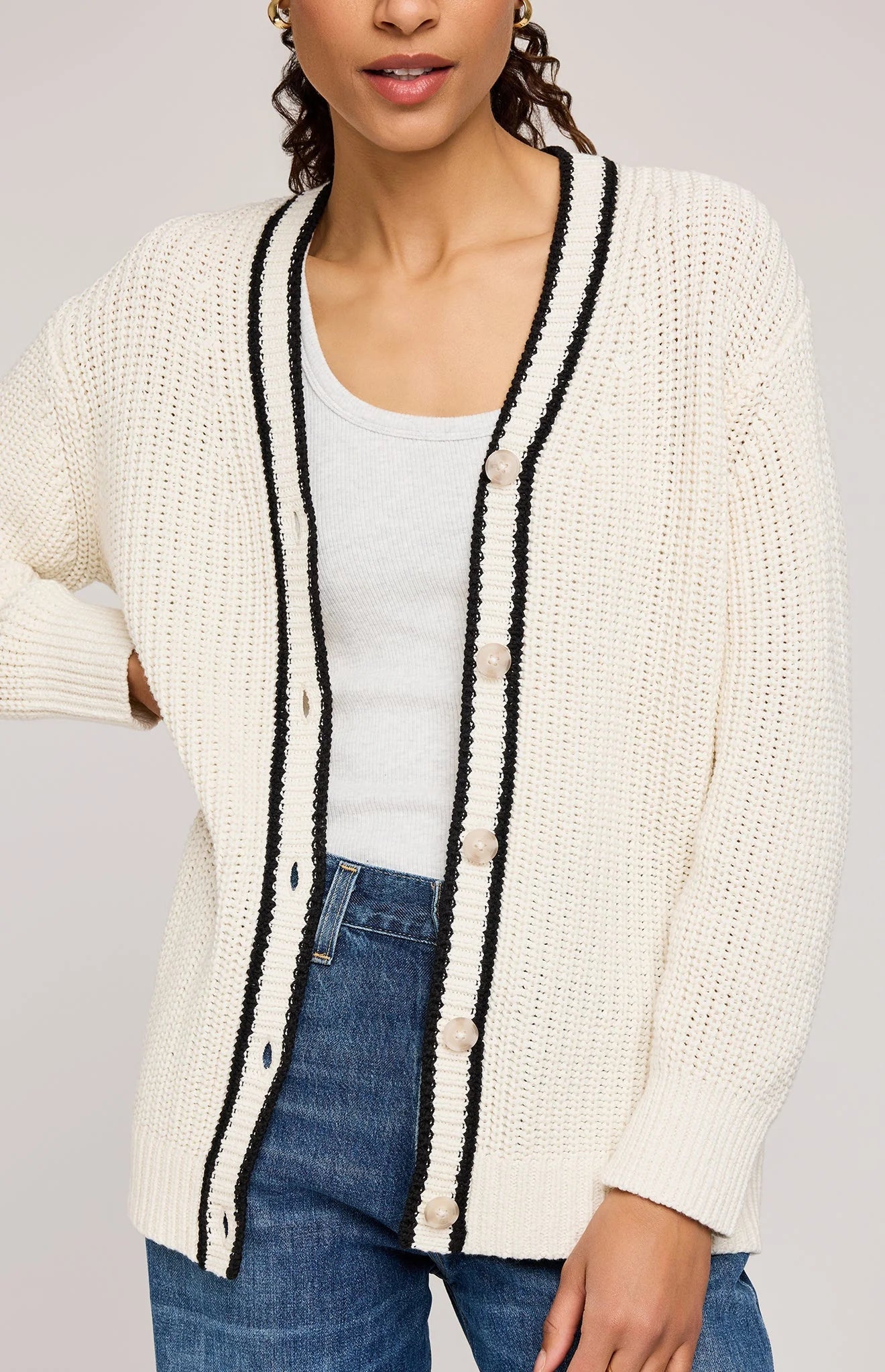 GENTLE FAWN VIOLA CARDIGAN - CREAM