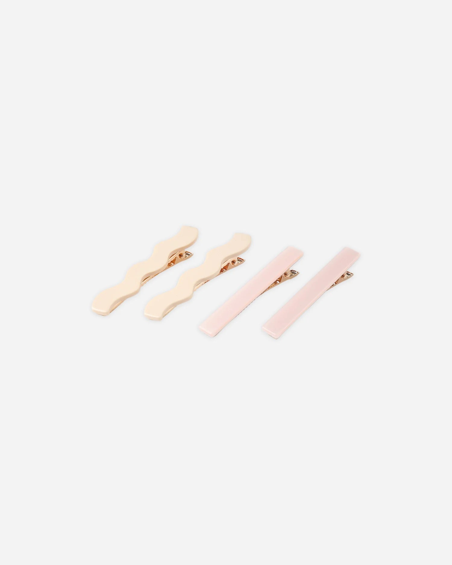 RYLEE + CRU WAVY CLIP SET - NATURAL + BLUSH