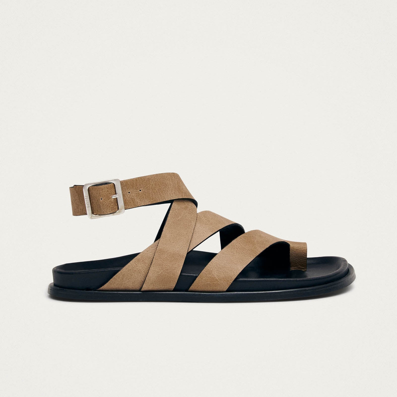 ALOHAS TIDE VINTAGE LEATHER SANDALS - VINTAGE BEIGE