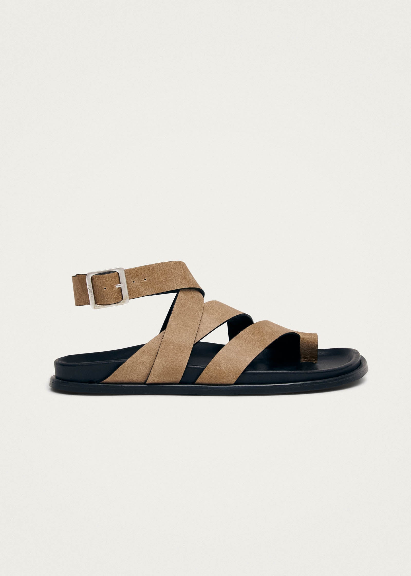 ALOHAS TIDE VINTAGE LEATHER SANDALS - VINTAGE BEIGE