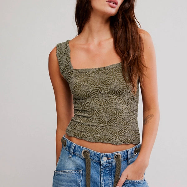 FREE PEOPLE LOVE LETTER TANK - ADVENTURER