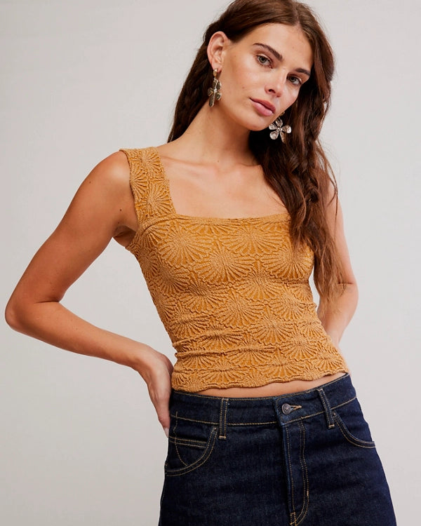 FREE PEOPLE LOVE LETTER TANK - BRONZER