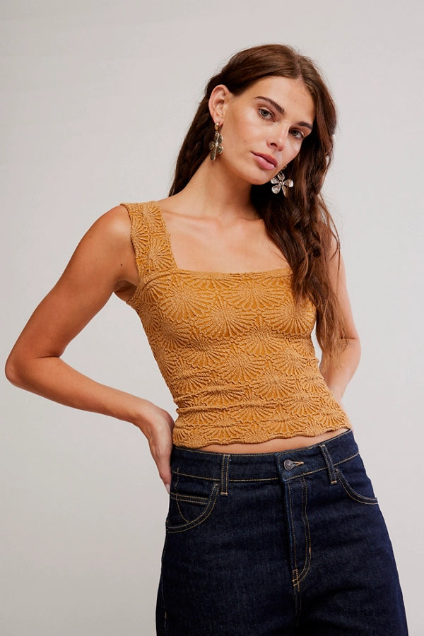 FREE PEOPLE LOVE LETTER TANK - BRONZER