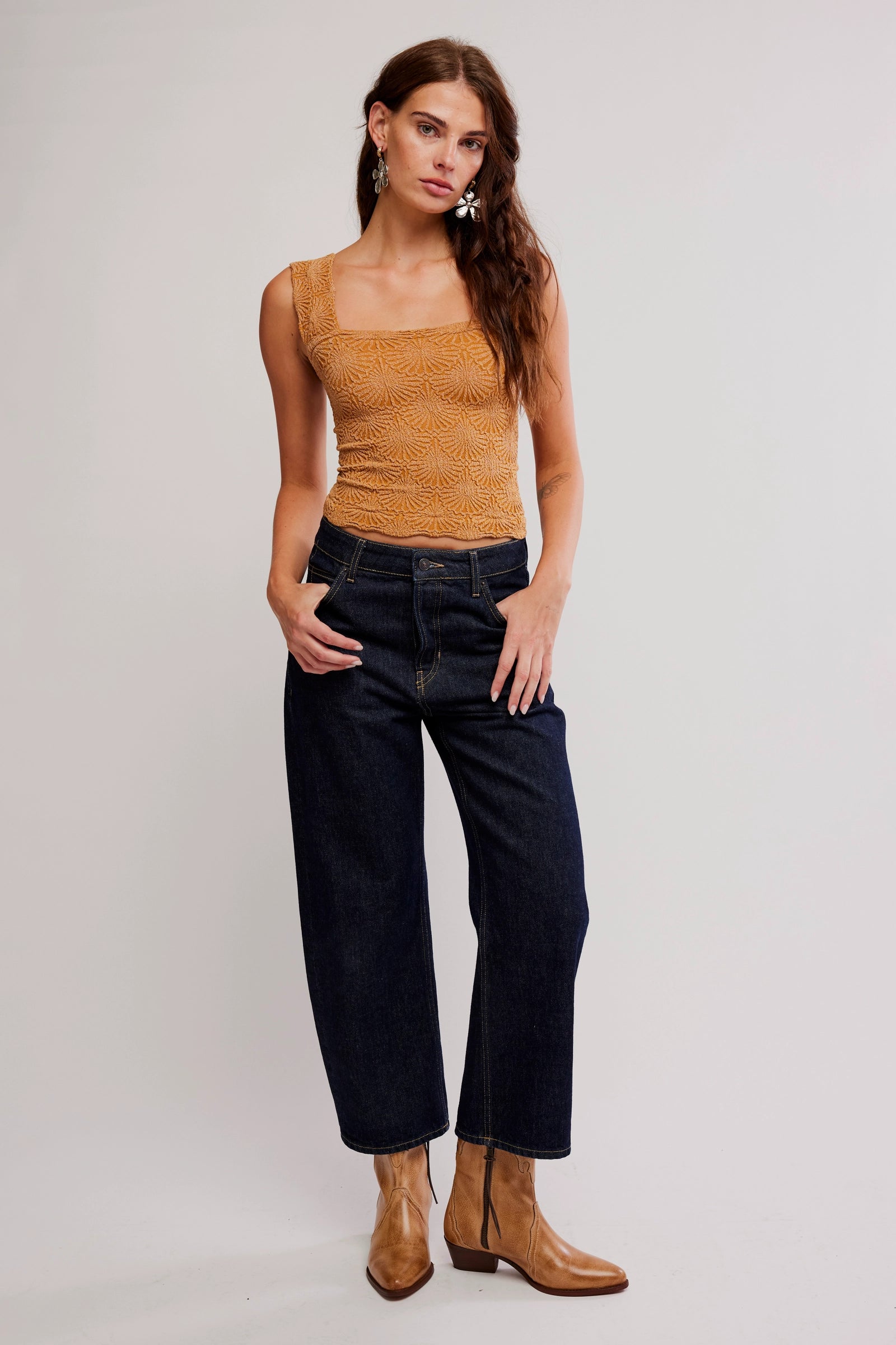 FREE PEOPLE LOVE LETTER TANK - BRONZER