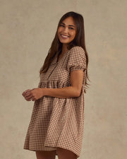 RYLEE + CRU CAMILLE DRESS - GINGHAM