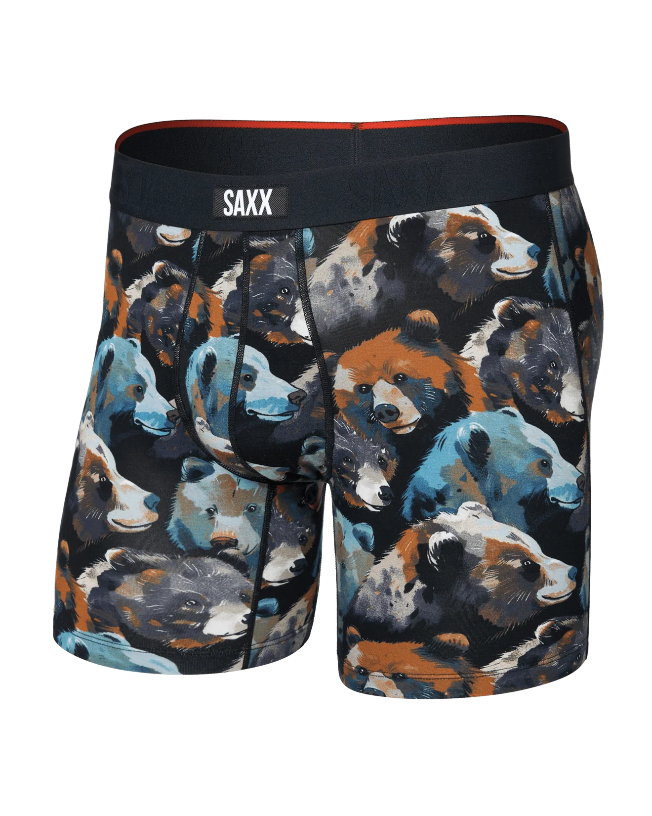 SAXX VIBE XTRA SOFT BB - BEARTASTIC BLACK