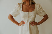 FREE PEOPLE CHEYENNE DRESS - IVORY