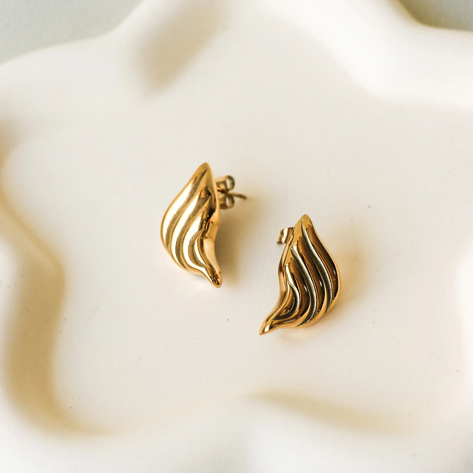 ALASO EARRINGS - GOLD