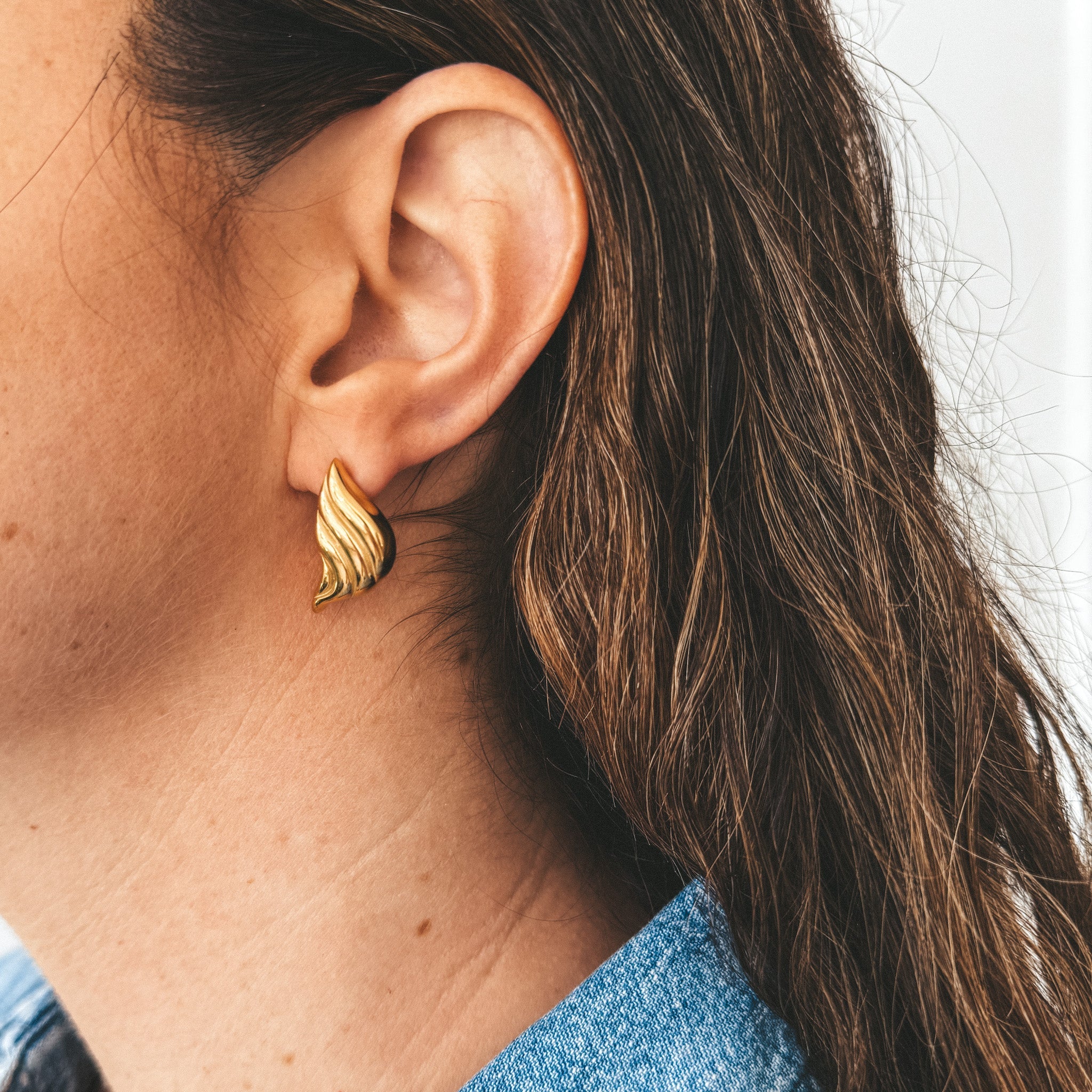 ALASO EARRINGS - GOLD