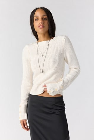 FREE PEOPLE MILA PULLOVER - SUGAR SWIZZLE