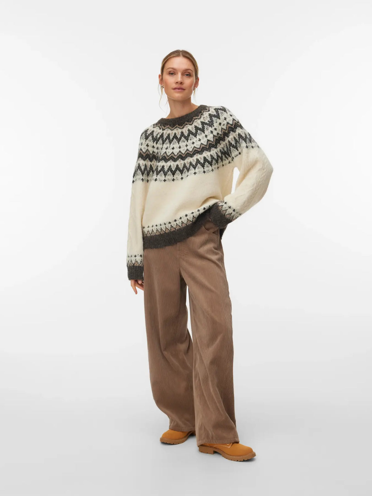 VM JULIANA O NECK PULLOVER - BIRCH