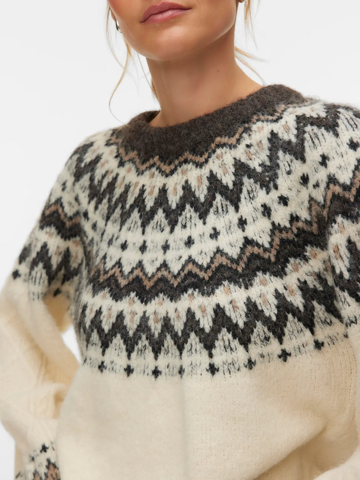 VM JULIANA O NECK PULLOVER - BIRCH