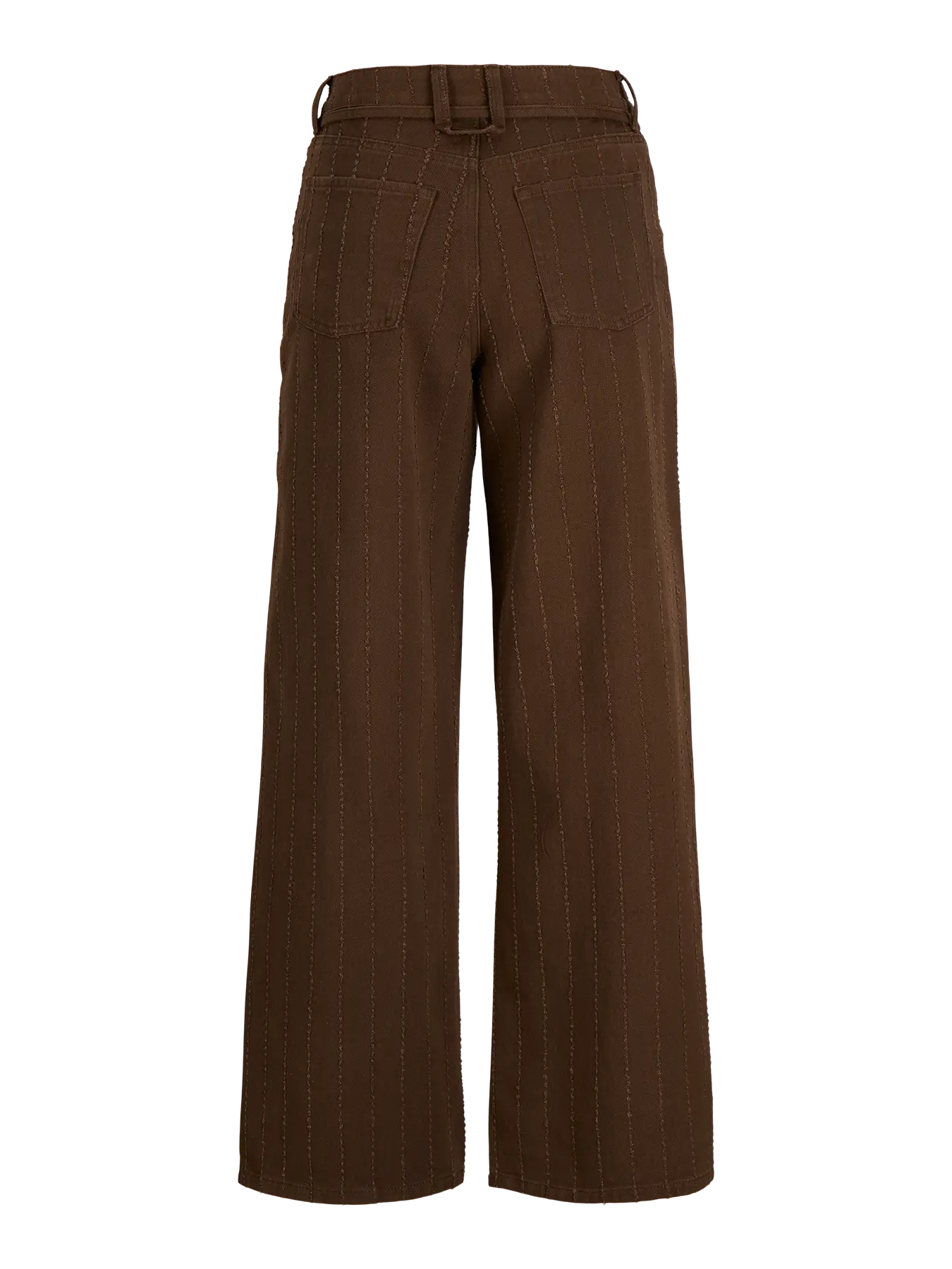 JJXX ZOE WIDE HW PANTS - DEMITASSE PIN STRIPE