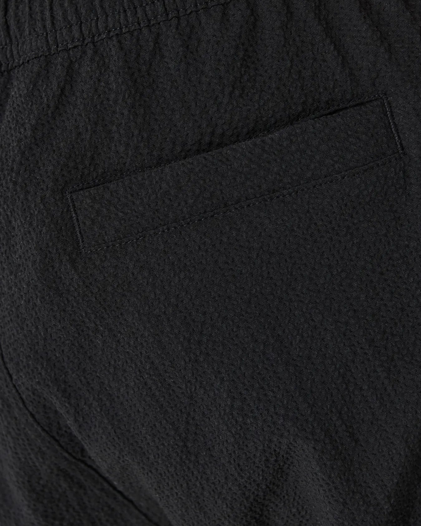 ONLY + SONS STED TEXTURED SWIM SHORTS - BLACK