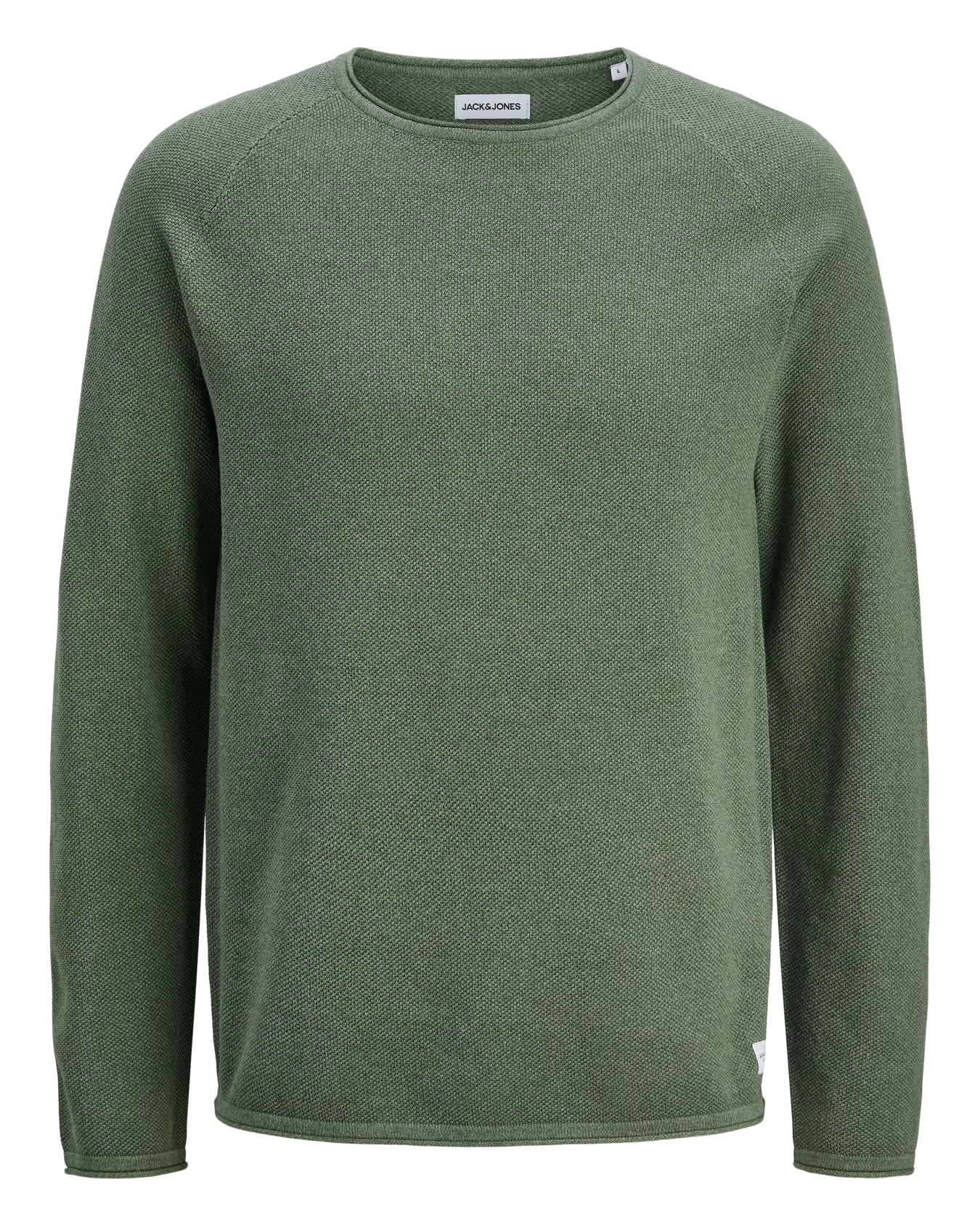 HILL KNIT CREW NECK SWEATER - LAUREL WREATH