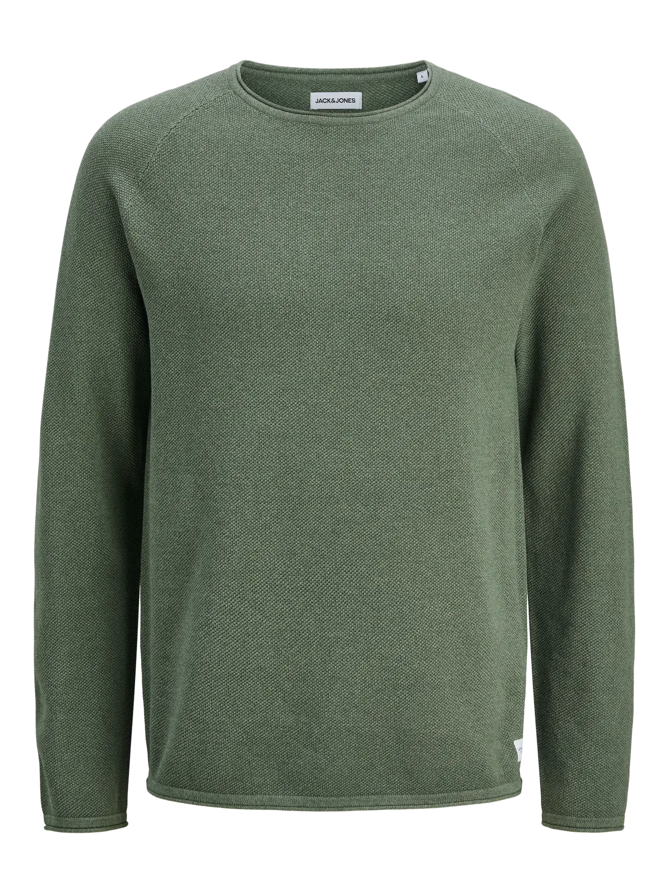 HILL KNIT CREW NECK SWEATER - LAUREL WREATH