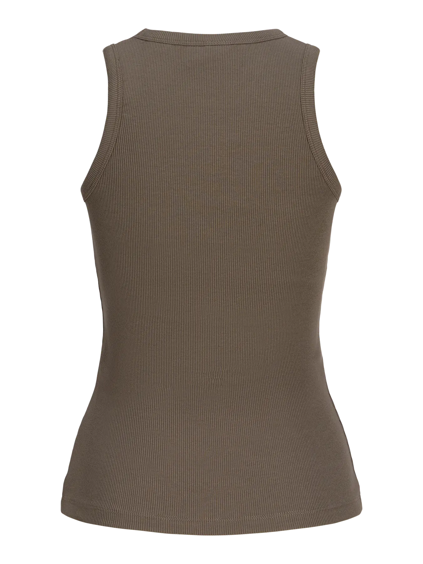 JJXX FRIDA U NECK RIBBED TANK - BUNGEE CORD