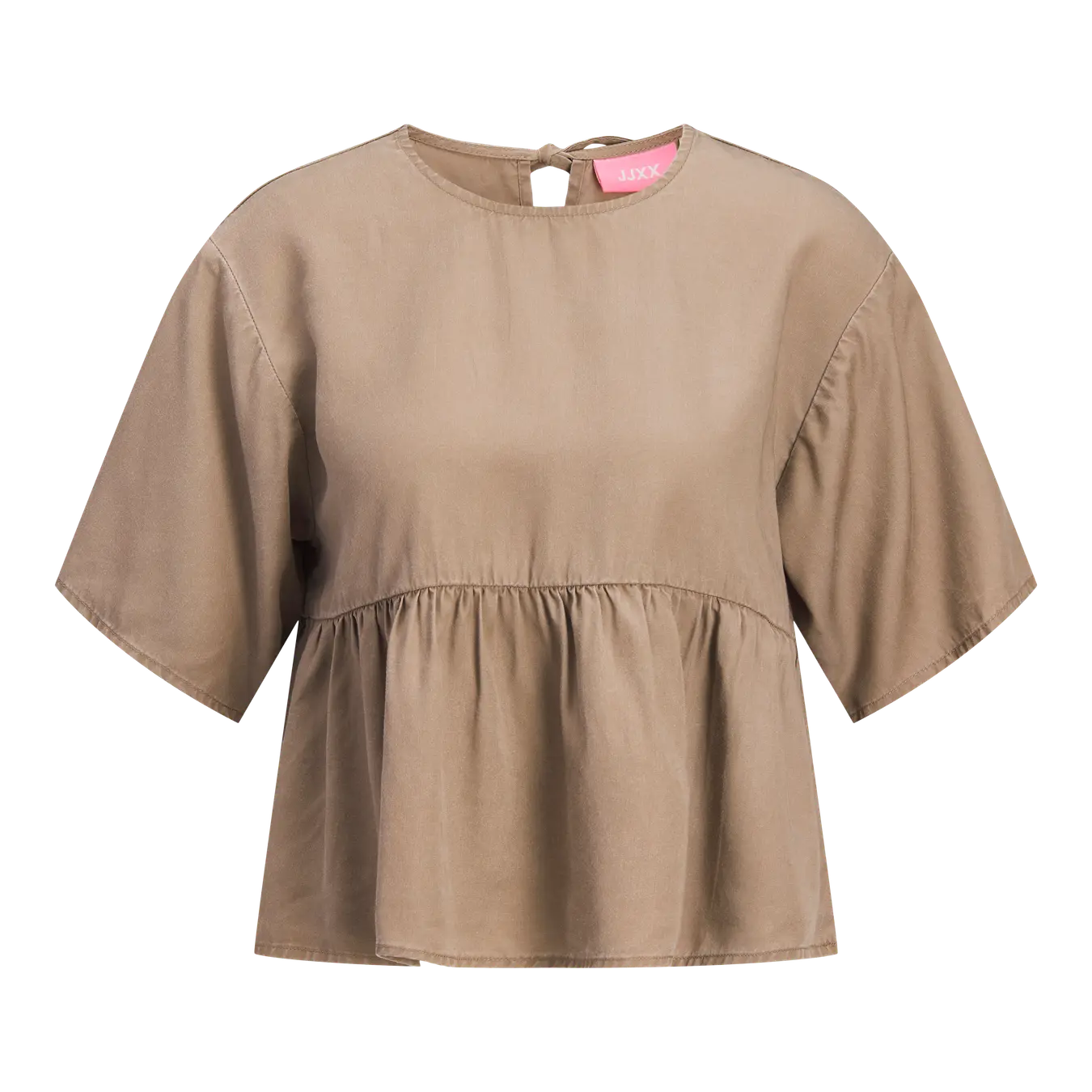 JJXX INGRID LOOSE TOP - FEATHER GREY