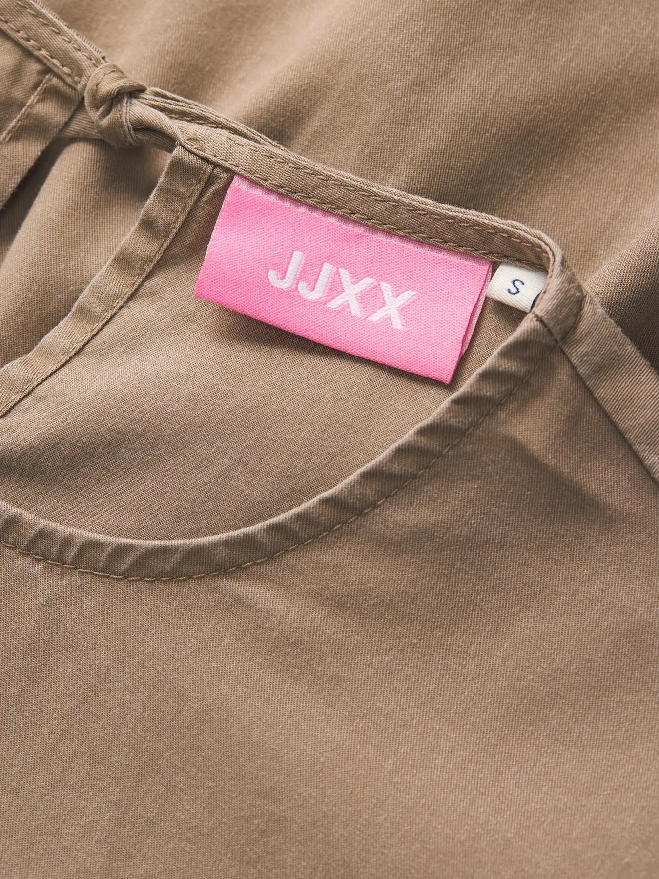 JJXX INGRID LOOSE TOP - FEATHER GREY