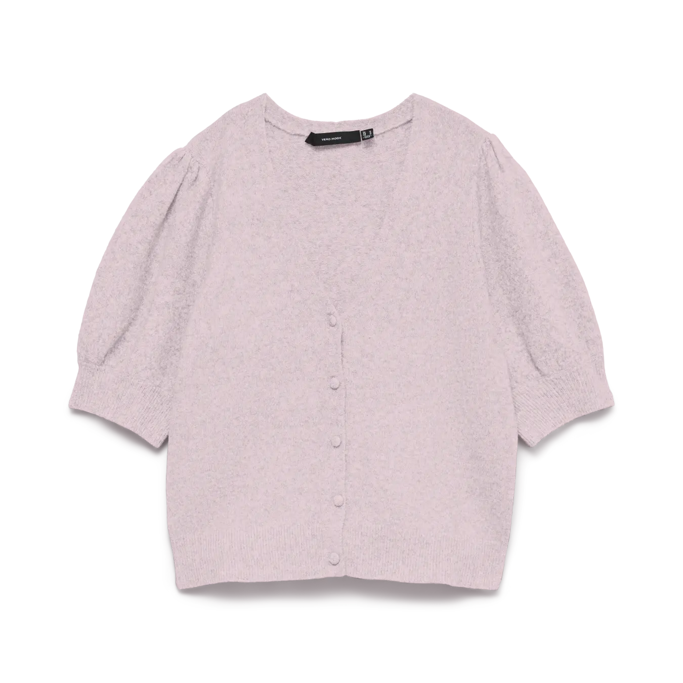 VM DOFFY 2/4 V NECK CARDIGAN - PINK A BOO
