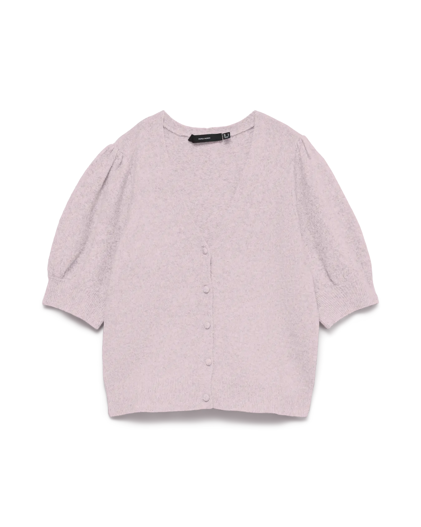 VM DOFFY 2/4 V NECK CARDIGAN - PINK A BOO