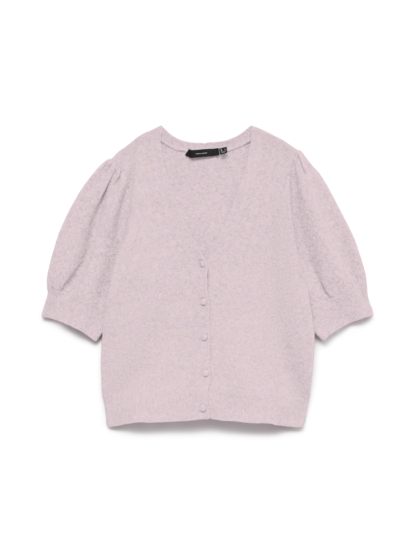 VM DOFFY 2/4 V NECK CARDIGAN - PINK A BOO