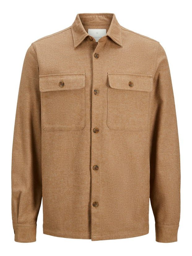 RAYMOND BUTTON DOWN SHIRT - NUTHATCH