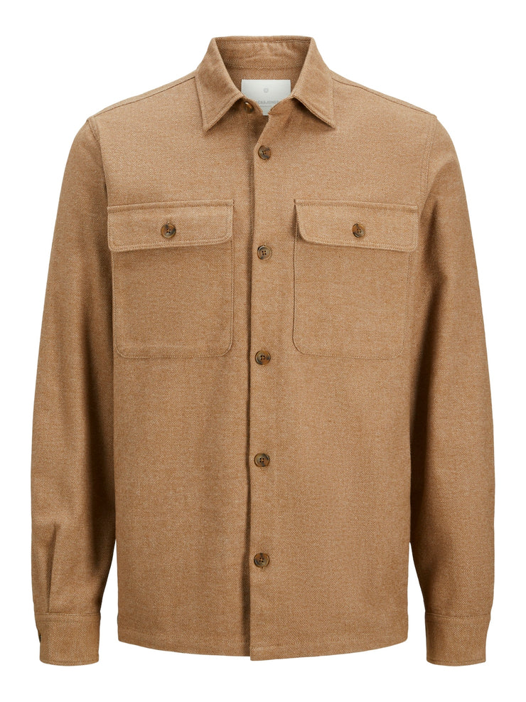 RAYMOND BUTTON DOWN SHIRT - NUTHATCH