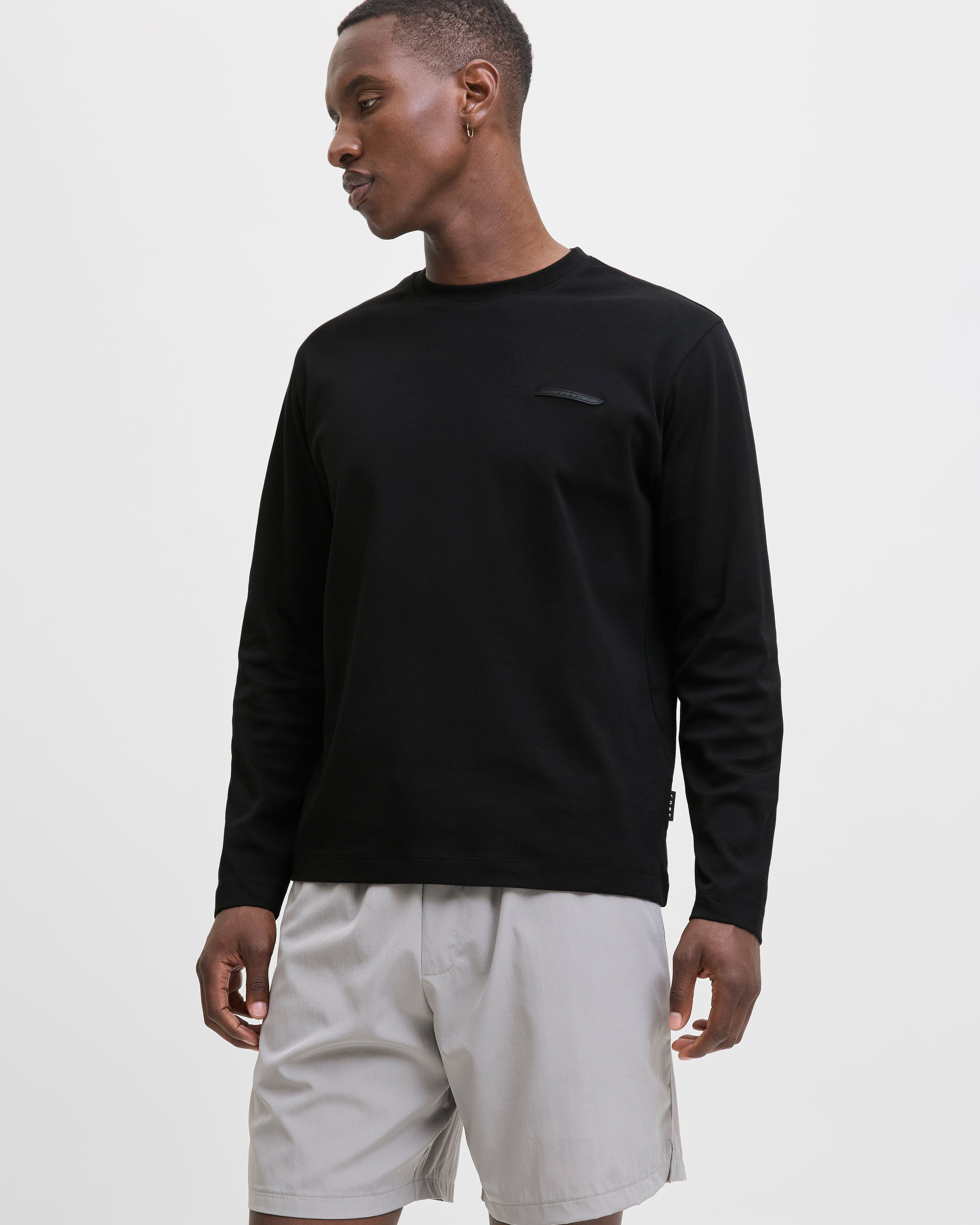 FUSION INTERLOCK LONG SLEEVE - BLACK