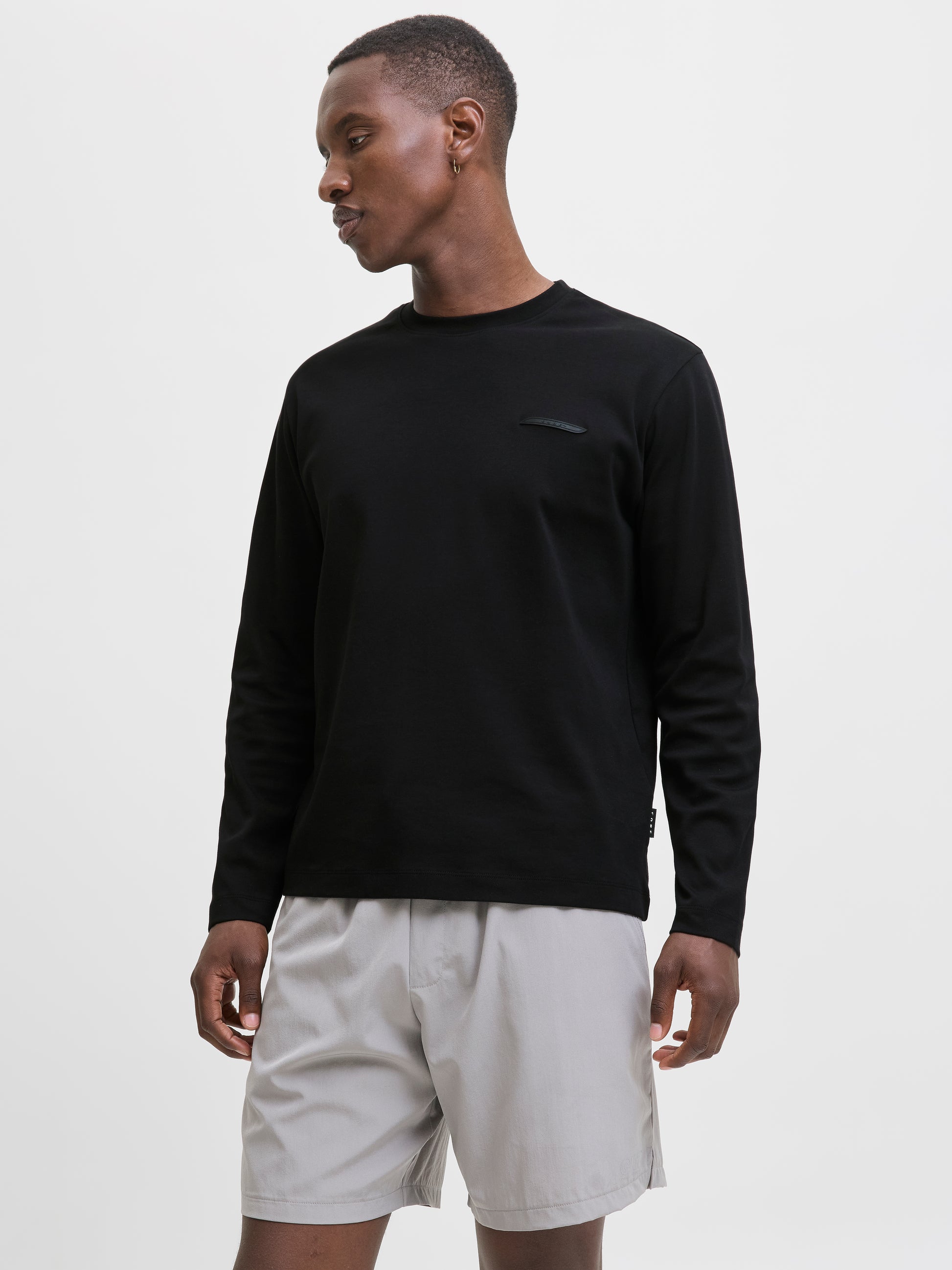 FUSION INTERLOCK LONG SLEEVE - BLACK