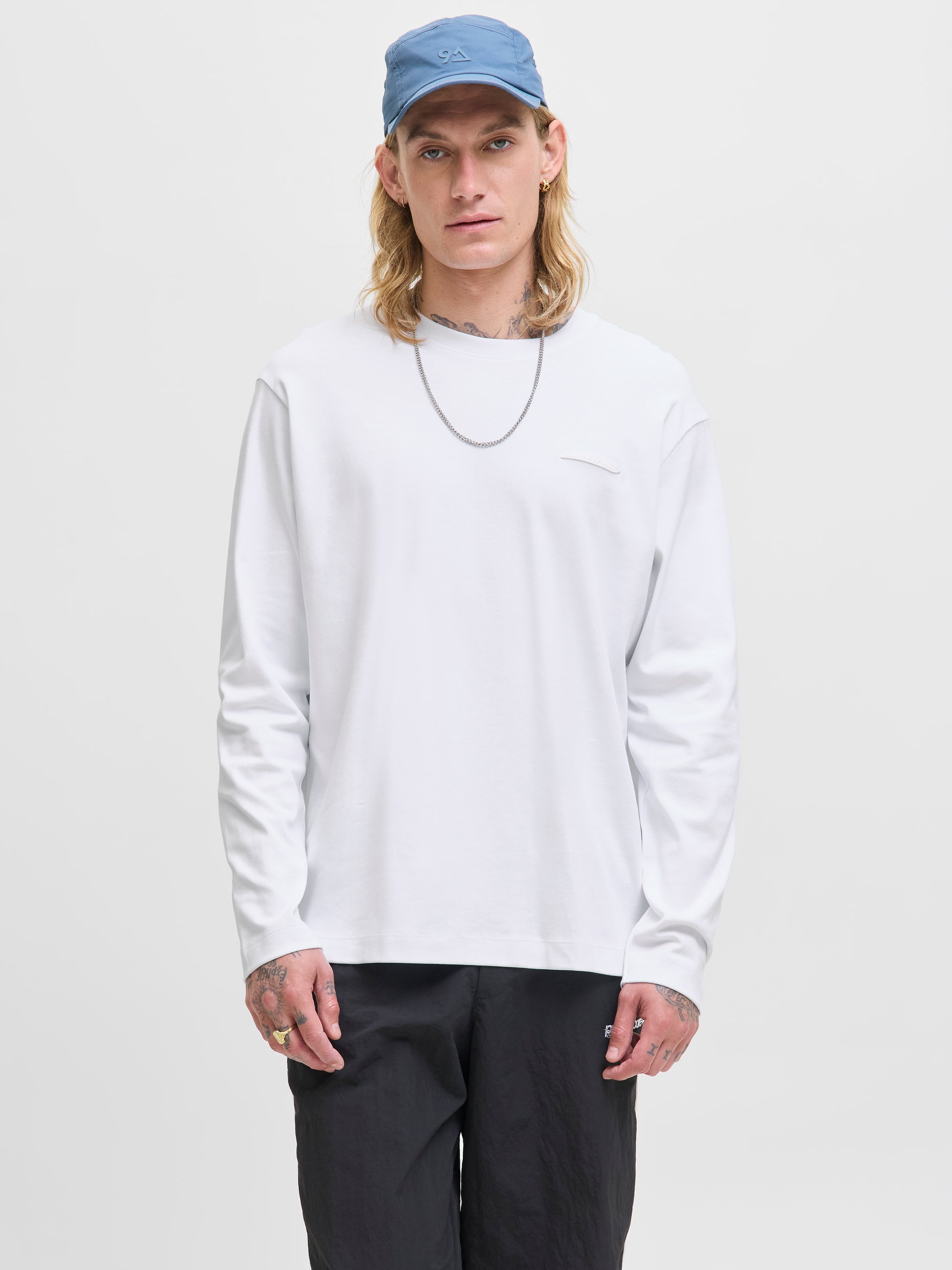 FUSION INTERLOCK LONG SLEEVE - BRIGHT WHITE