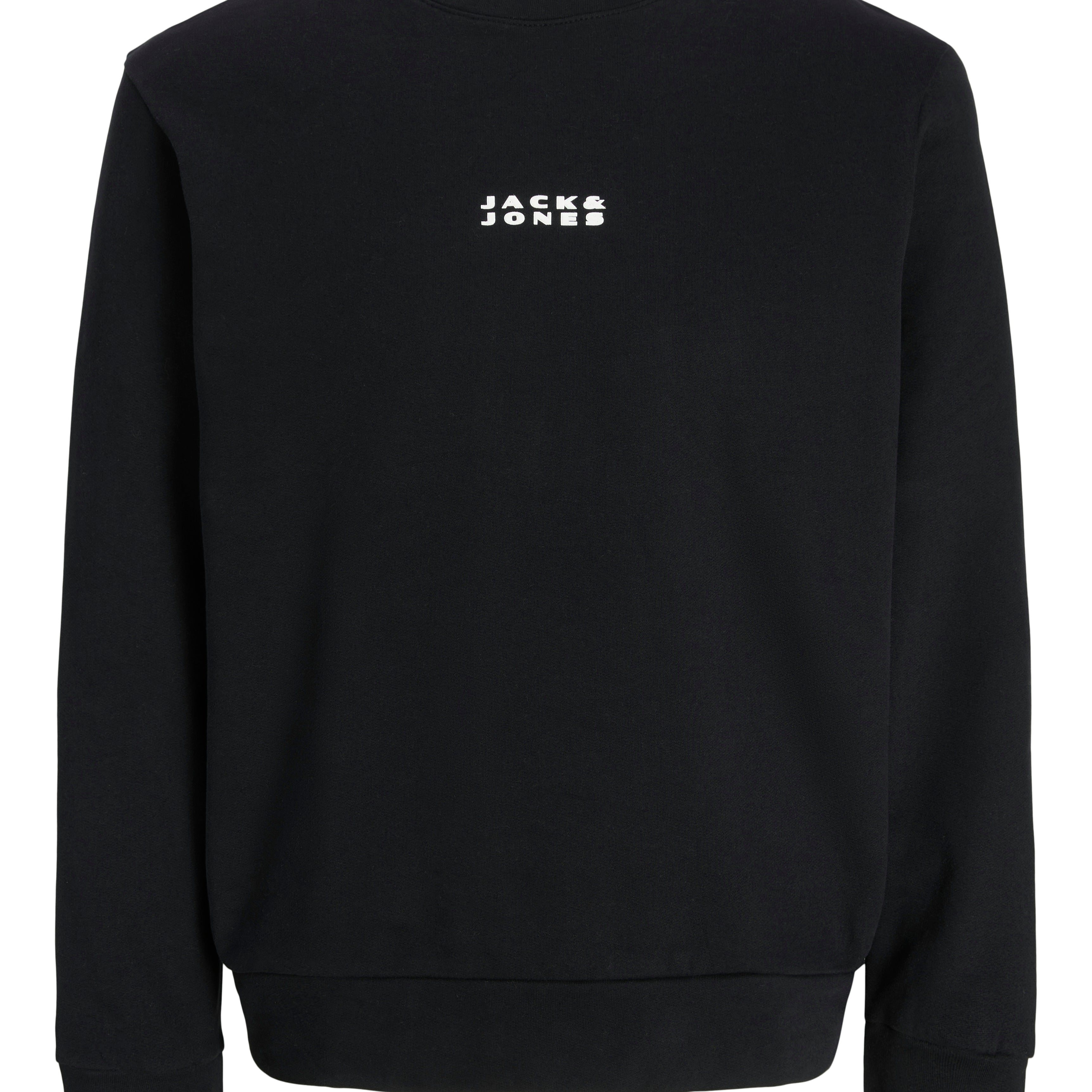 JJ STANCE CREW NECK PULLOVER - BLACK