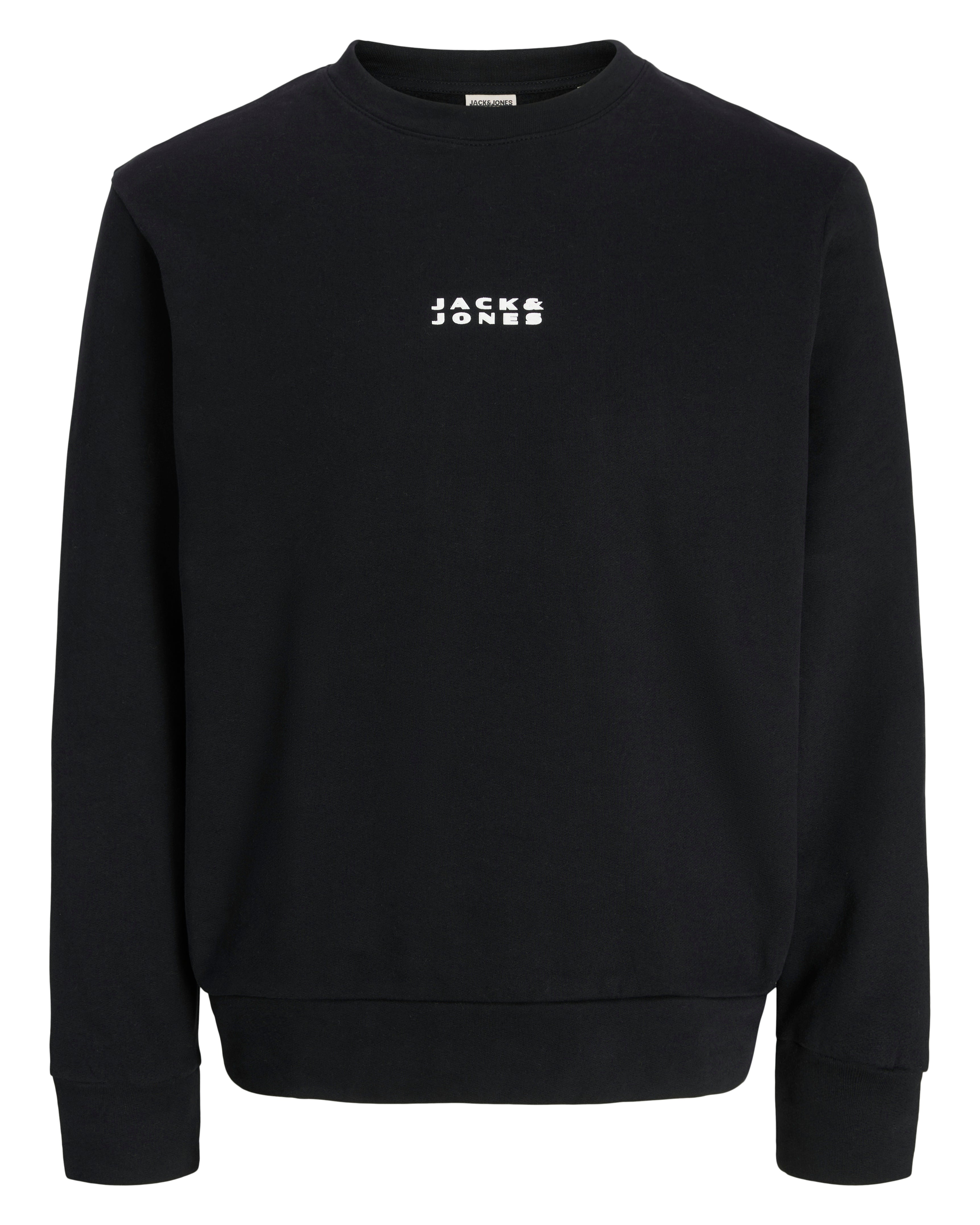 JJ STANCE CREW NECK PULLOVER - BLACK