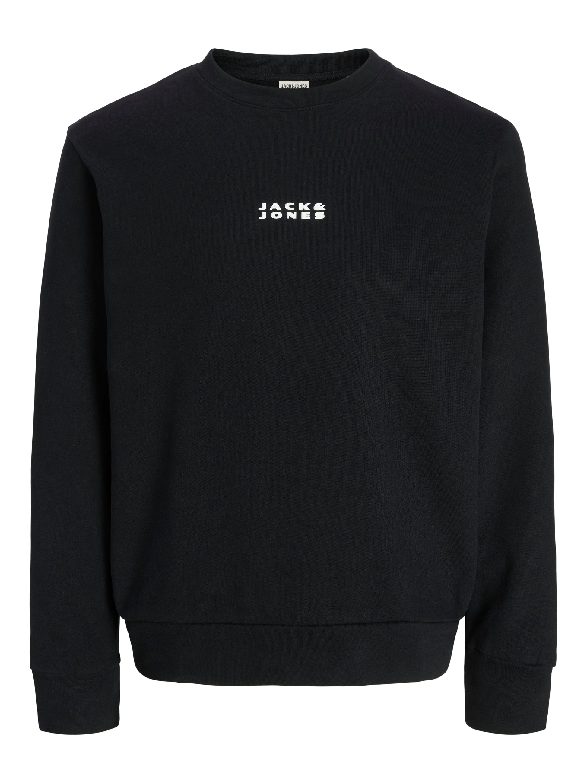 JJ STANCE CREW NECK PULLOVER - BLACK