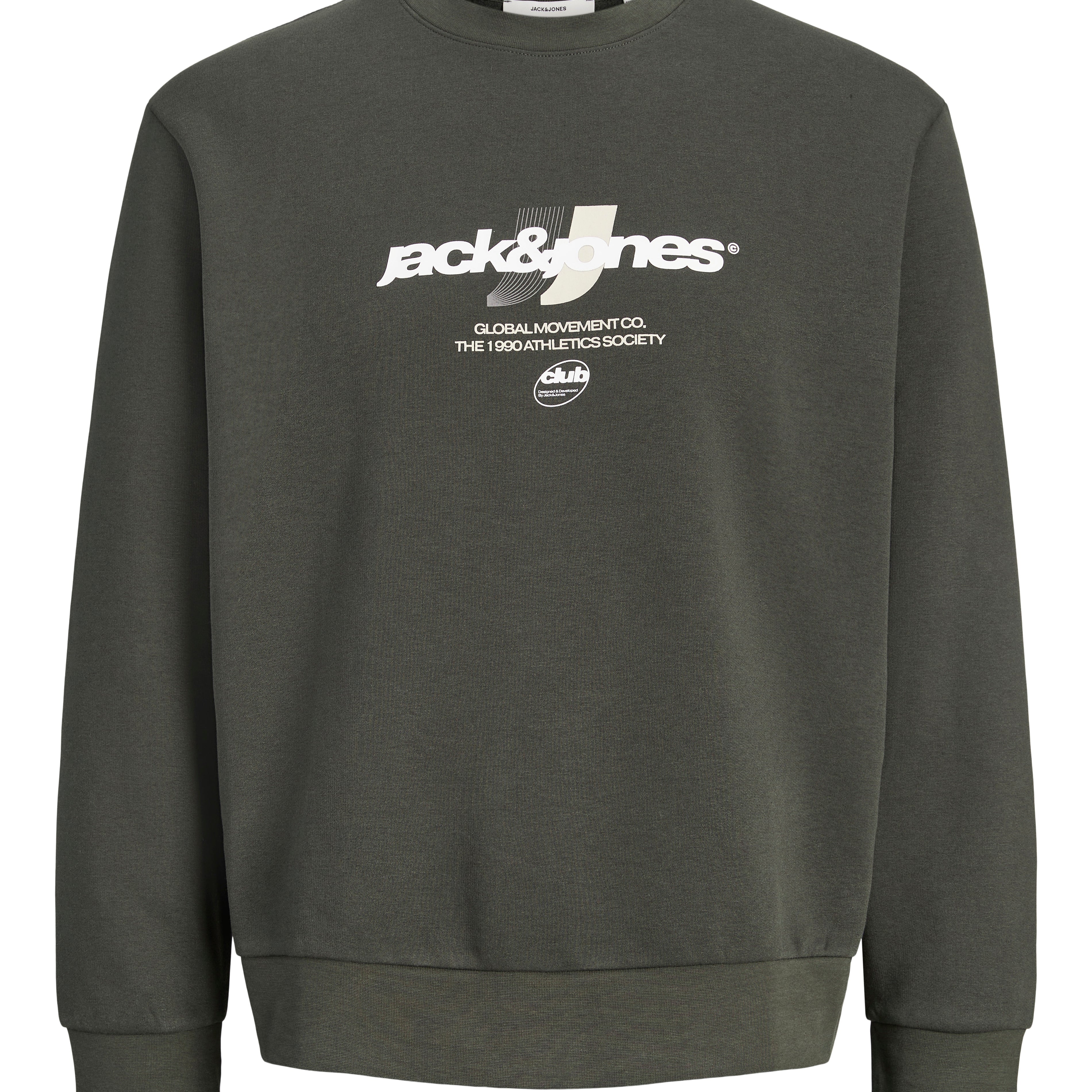JJ CLUB BRANDING SWEATSHIRT - PEAT