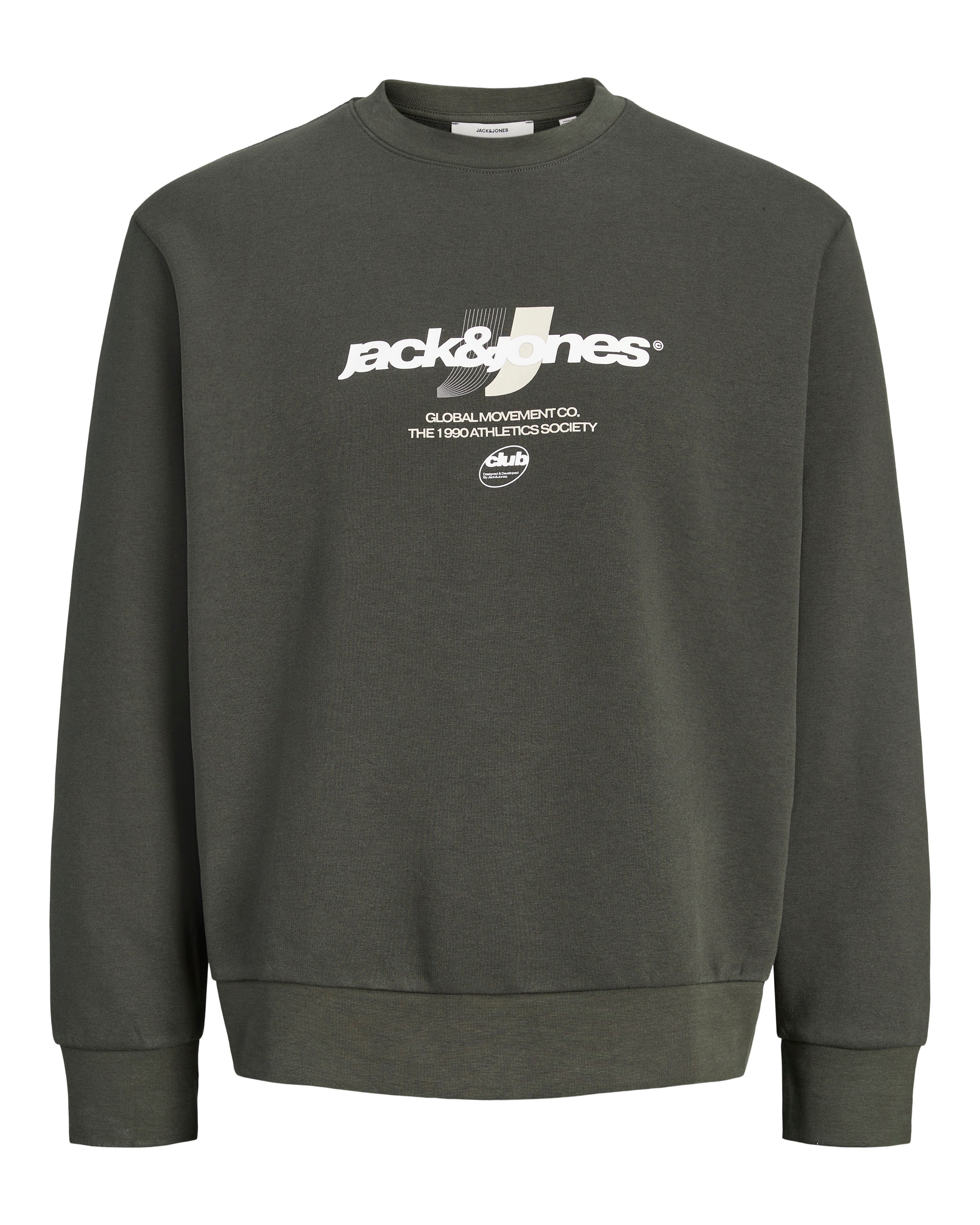 JJ CLUB BRANDING SWEATSHIRT - PEAT
