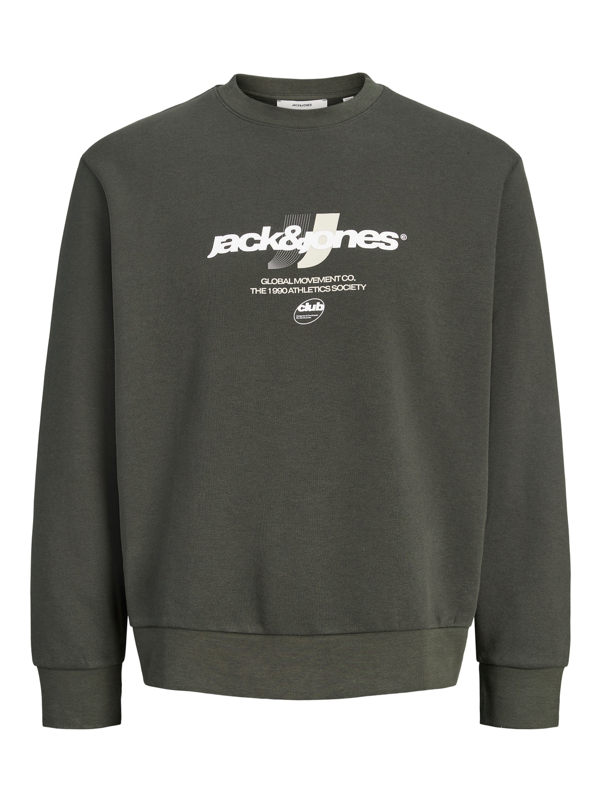 JJ CLUB BRANDING SWEATSHIRT - PEAT