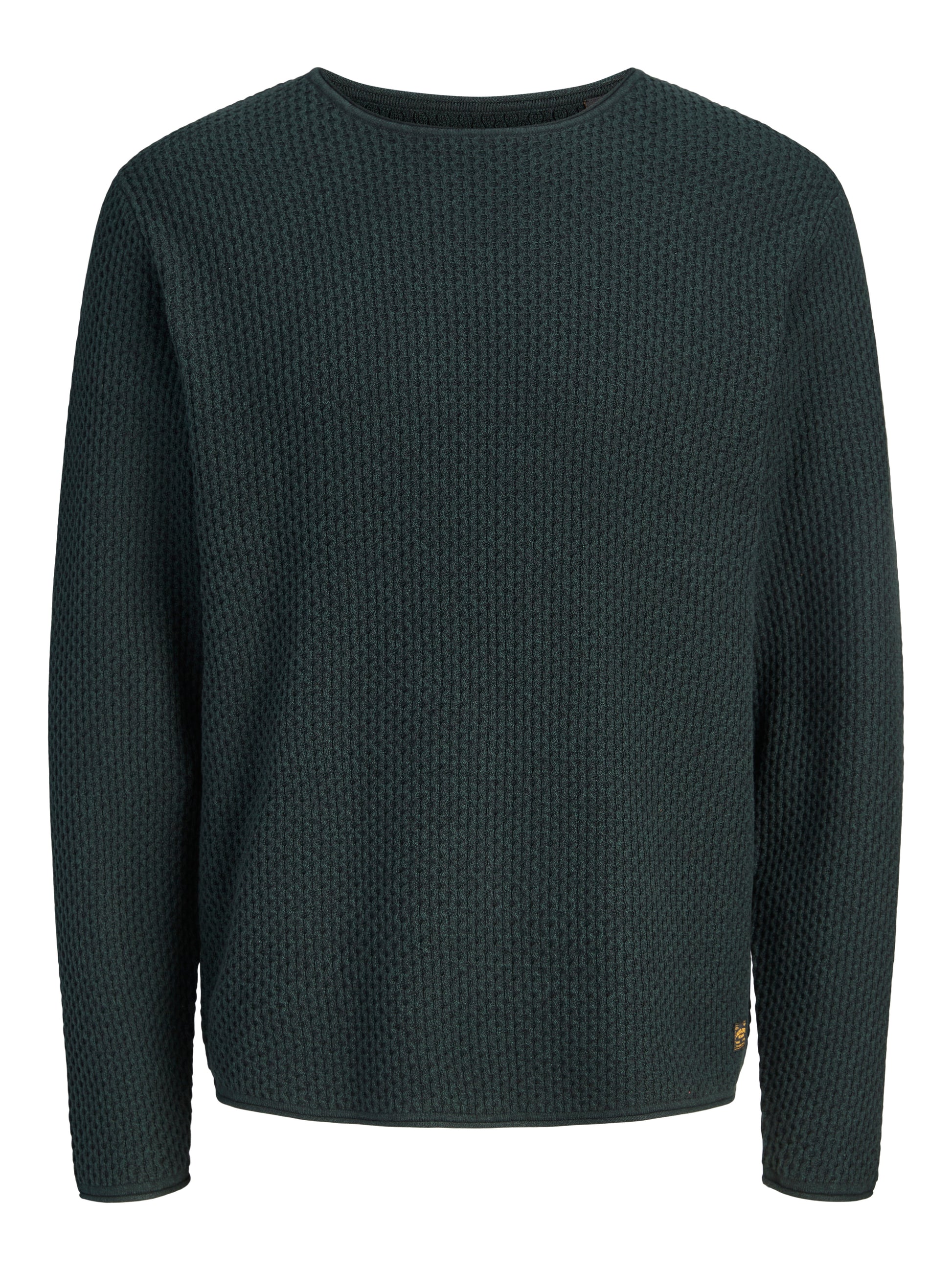 JJ MASON KNIT CREW NECK PULLOVER - SCARAB