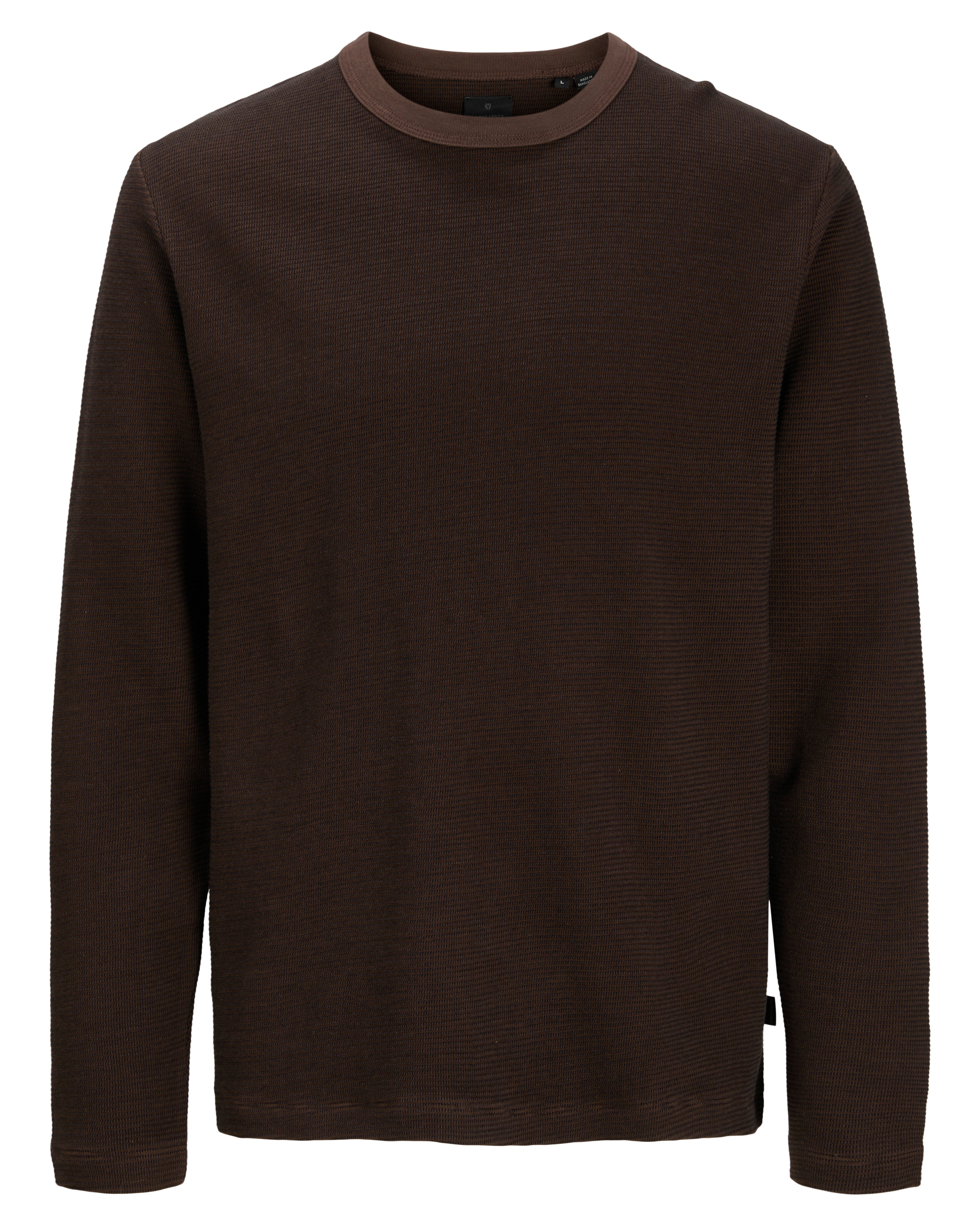 JJ BLATHEO LONG SLEEVE - CHOCOLATE