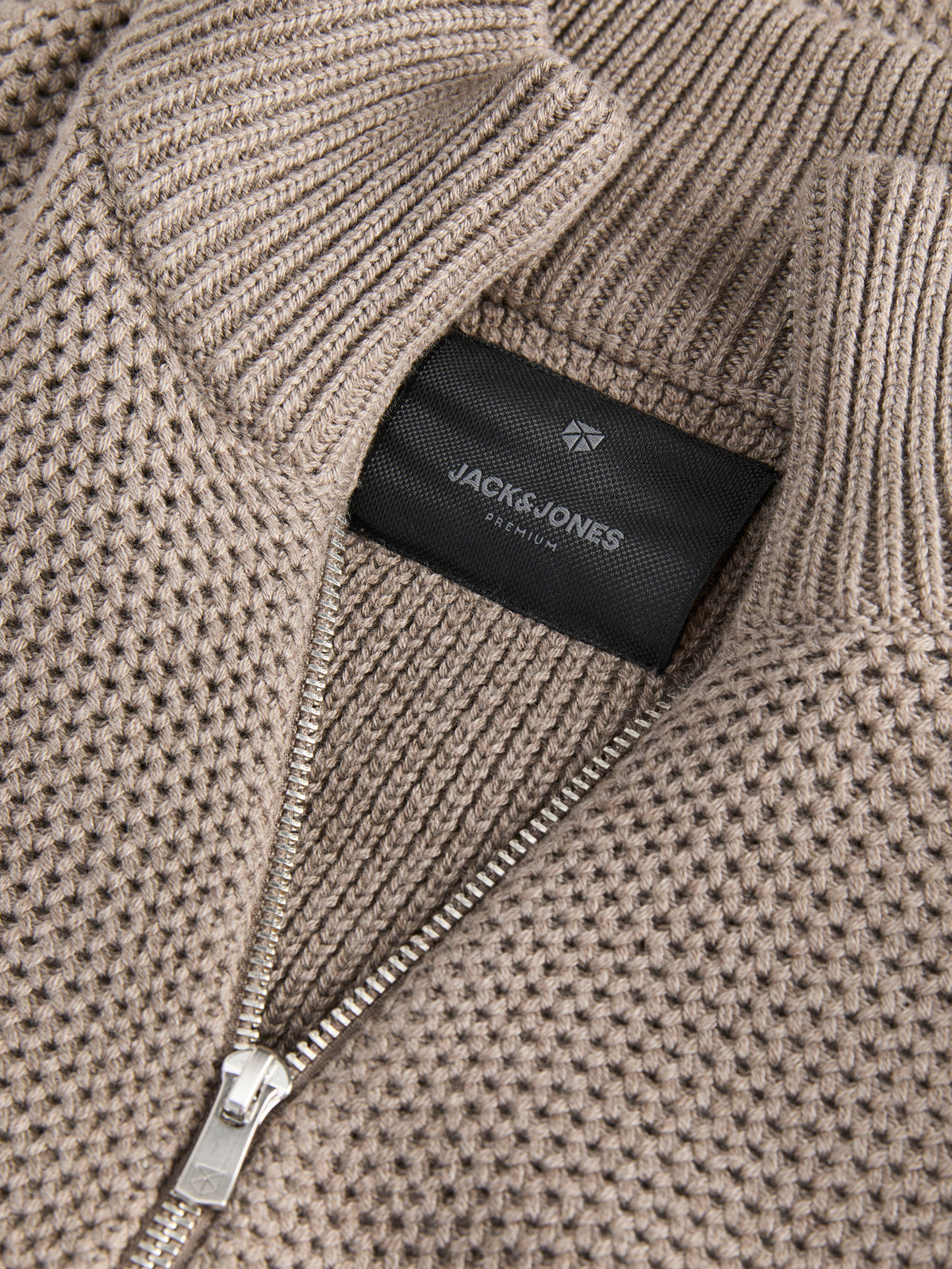 JJ BLATYCE KNIT CARDIGAN - WALNUT MELANGE