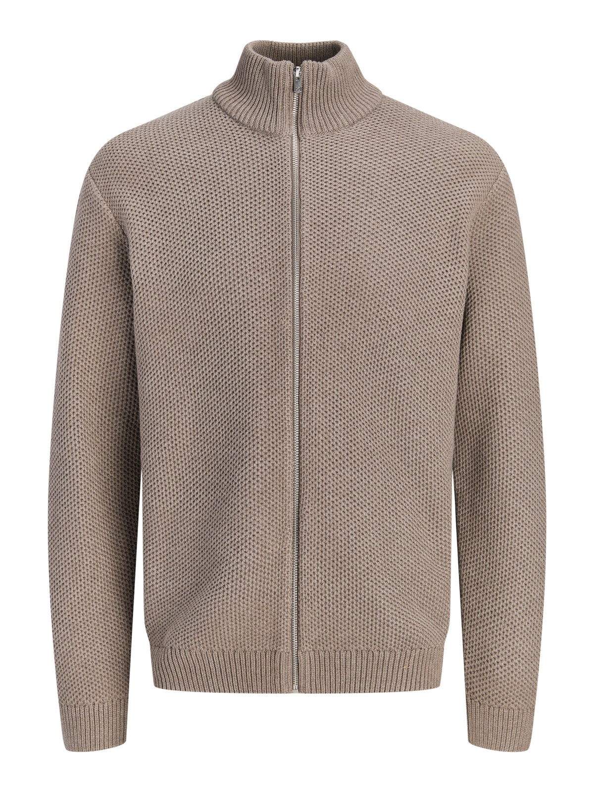 JJ BLATYCE KNIT CARDIGAN - WALNUT MELANGE