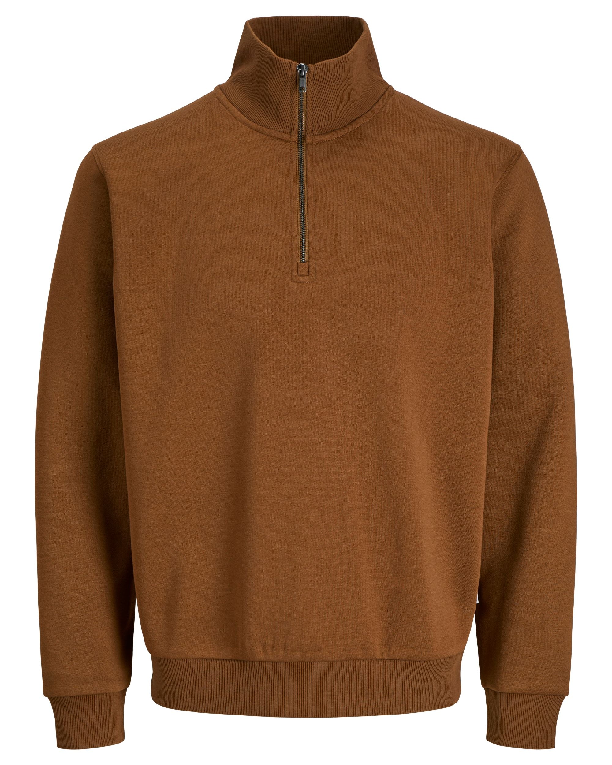 JJ BRADLEY 1/2 ZIP PULLOVER - MONKS ROBE
