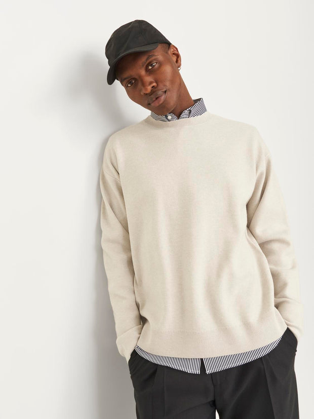 BRADFORT KNIT CREW NECK - GRIEGE