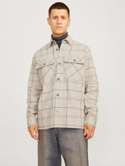 RAYMOND PLAID BUTTON DOWN SHIRT - PURE CASHMERE