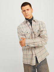 RAYMOND PLAID BUTTON DOWN SHIRT - PURE CASHMERE