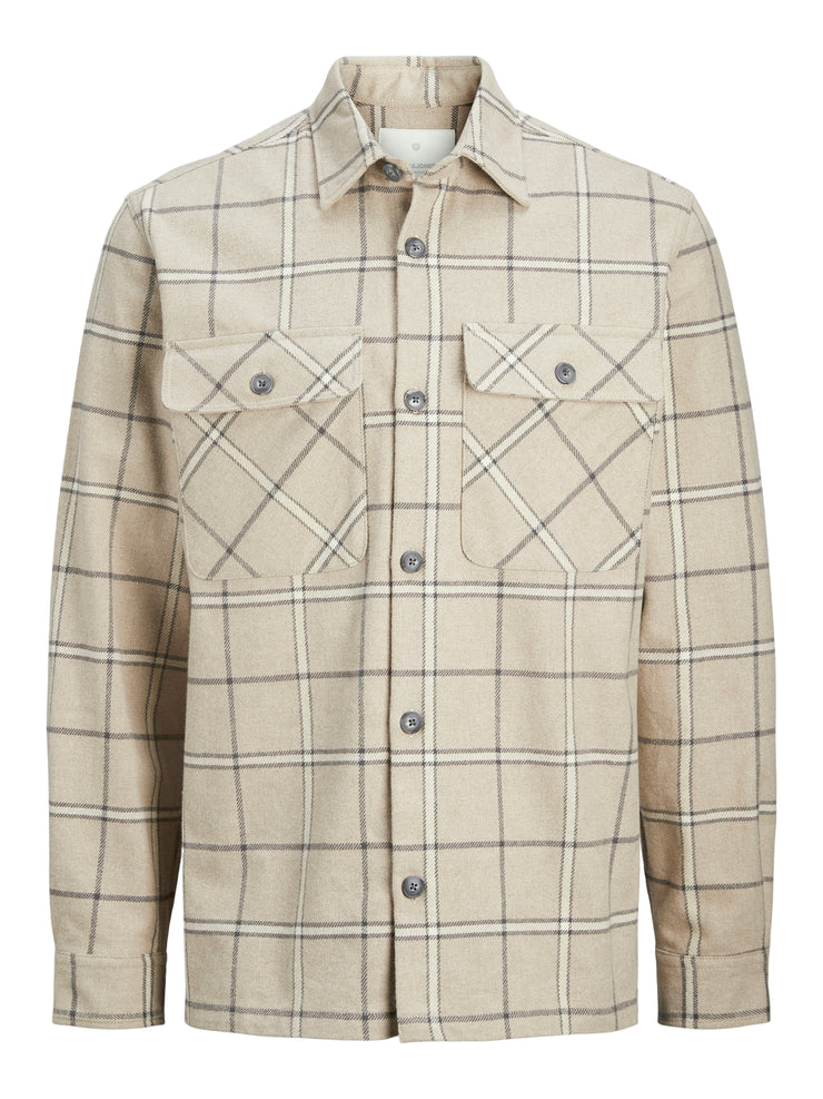 RAYMOND PLAID BUTTON DOWN SHIRT - PURE CASHMERE