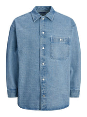 SANTORINI DENIM OVERSHIRT - LIGHT BLUE DENIM