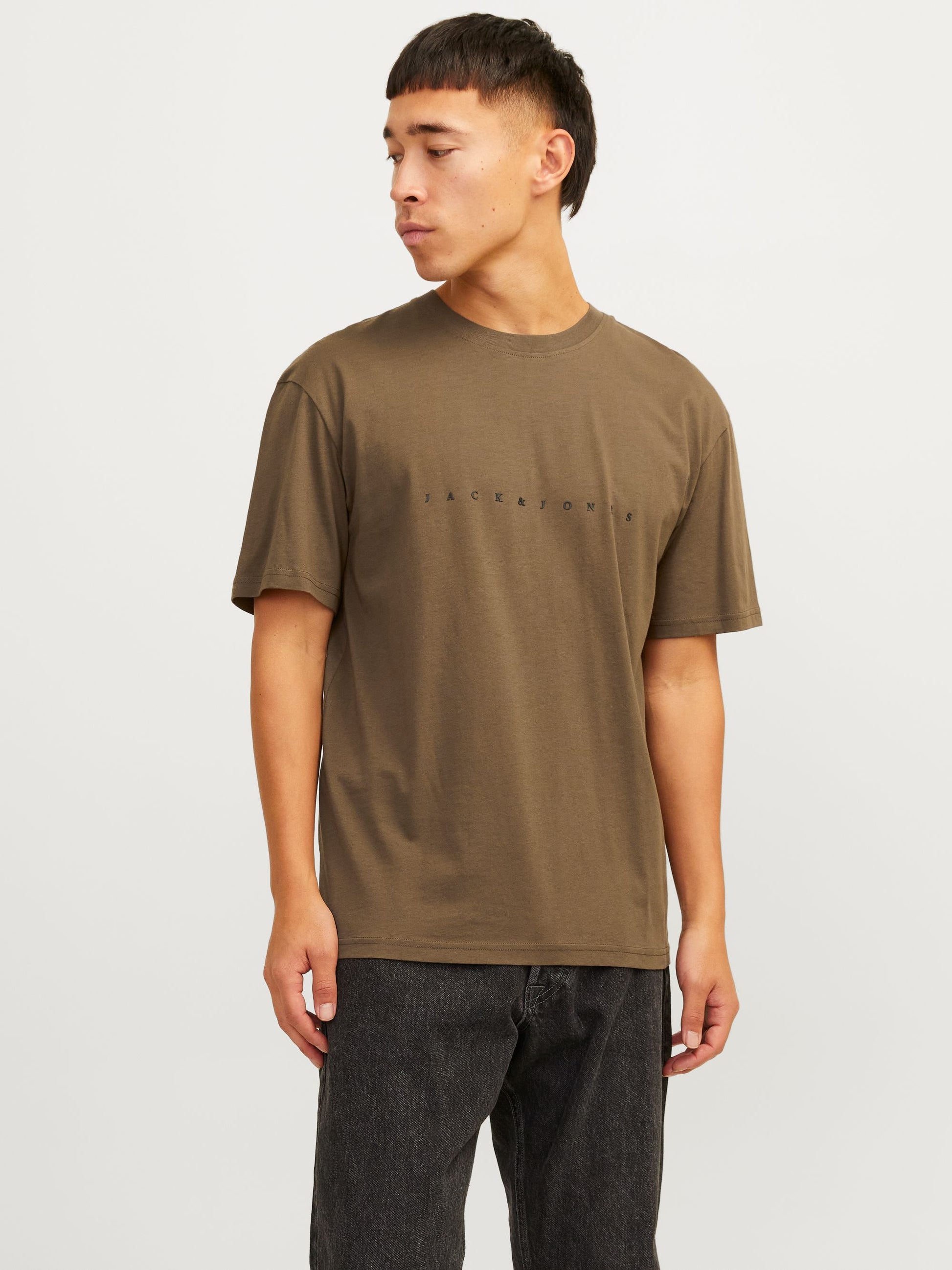 JJ STAR SS TEE - COCOA