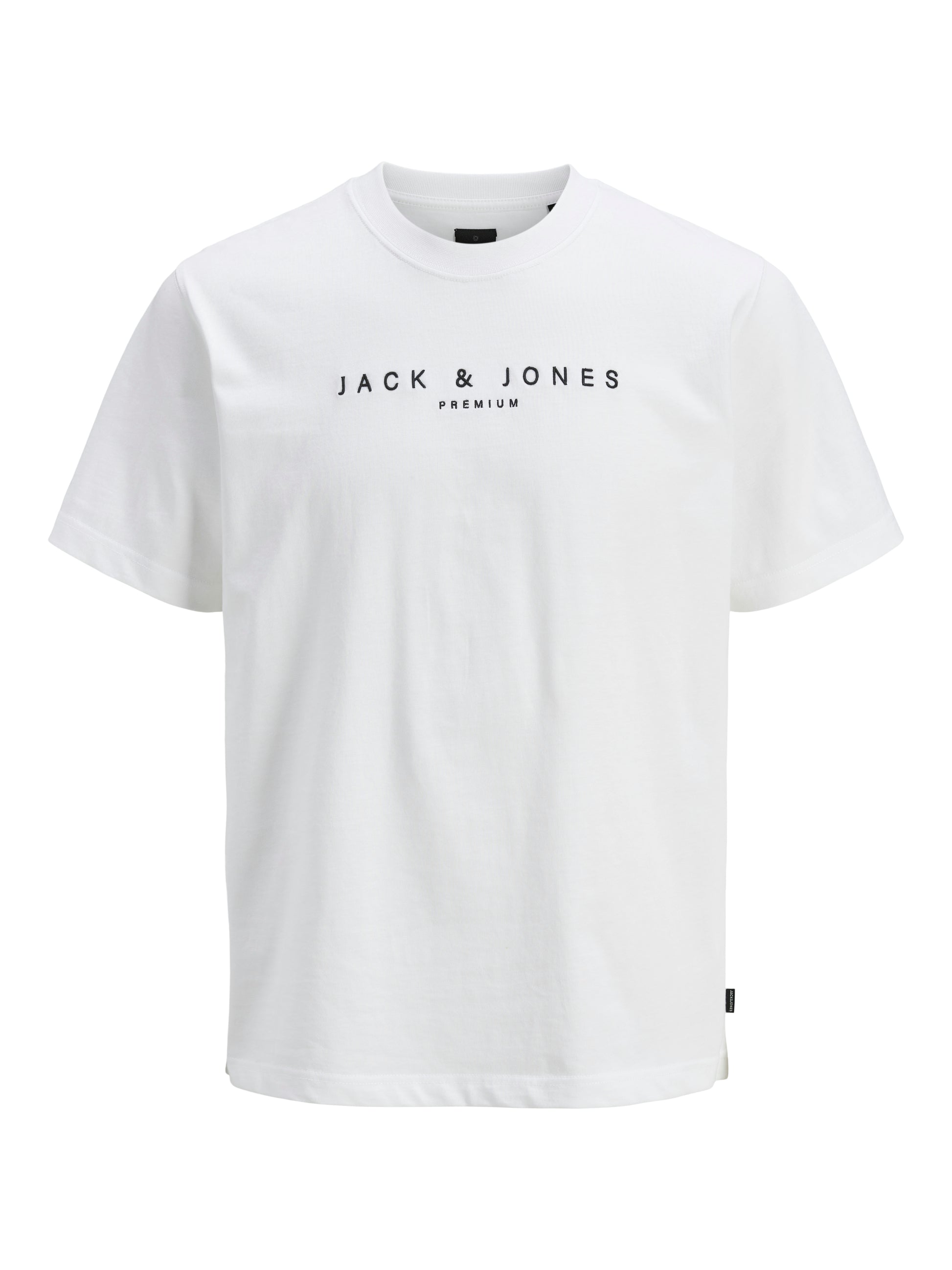 JJ JAYSON SS BRANDED TEE - BRIGHT WHITE