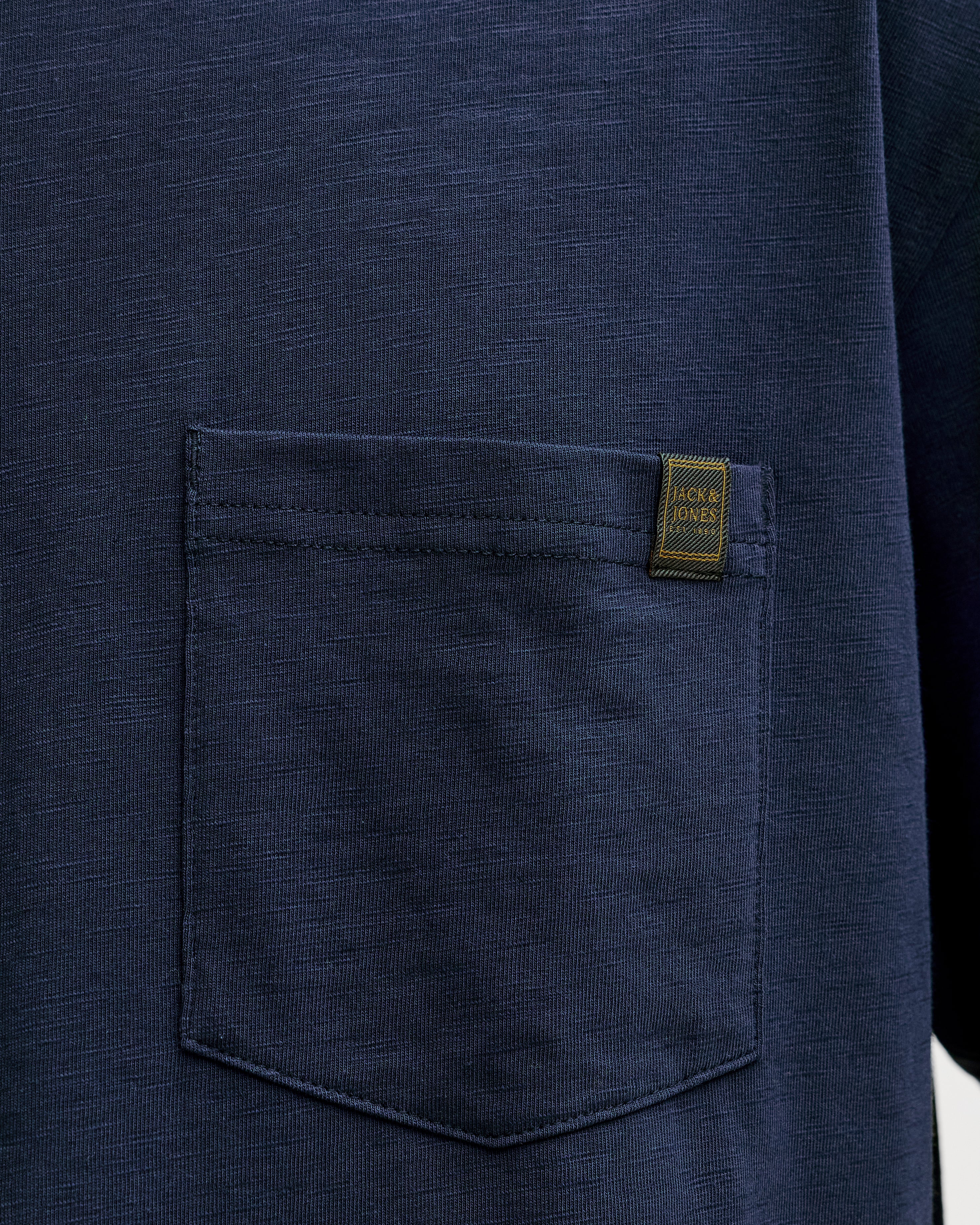 JJ SLUB DOVER TEE - NAVY BLAZER